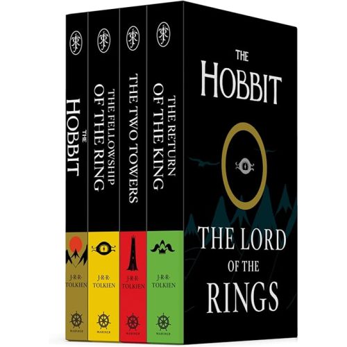 The Hobbit and The Lord of the Rings Boxed Set: The Fellowship / The Two Towers / The Return of the King Paperback – Box set, September 18, 2012