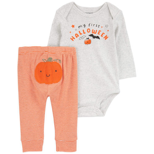 Baby 2-Piece My First Halloween Bodysuit Pant Set