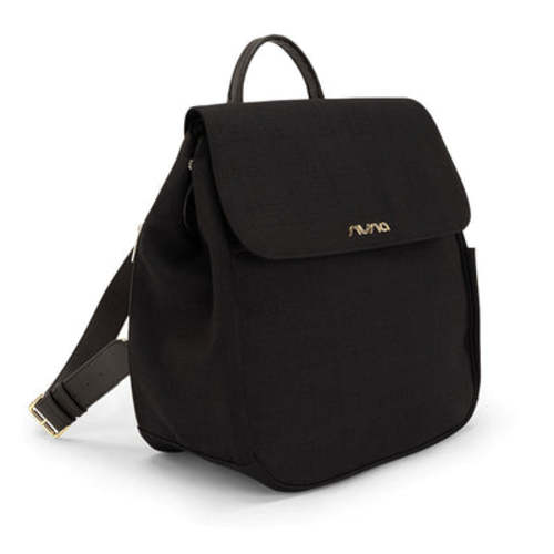 Diaper Changing Backpack & Insulated Bottle Case- Caviar