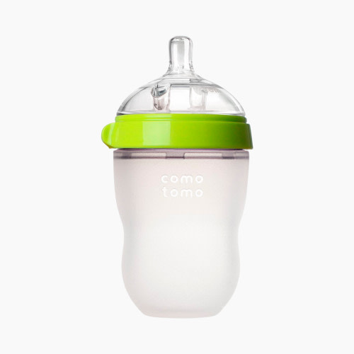 Comotomo Baby Bottle - Green, 8 oz