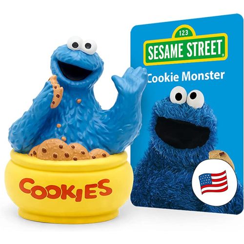 Tonies Cookie Monster Audio Play Character from Sesame Street