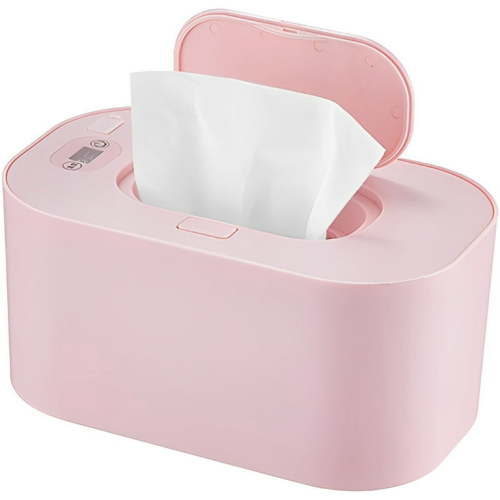 Nyidpsz Baby Wipe Warmer Baby Wipe Heater Large Capacity Smart Wet Wipes Warmer,Adjustable Temperature,Pink
