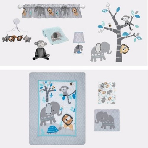 Bedtime Originals Nursery Crib Bedding Set - Jungle Fun 3pc