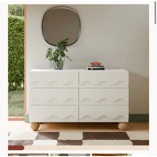 Babyletto Kids Lido Wave 6-Drawer Assembled Dresser