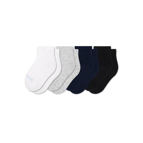 Bombas Baby/Toddler Solid Calf 4-Pack Socks