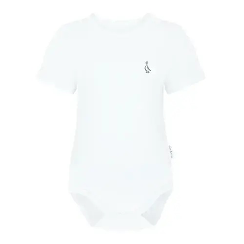 Premium Cosy Baby Onesie – RAPH&REMY® - Color: WHITE, Size: 0-3 Months