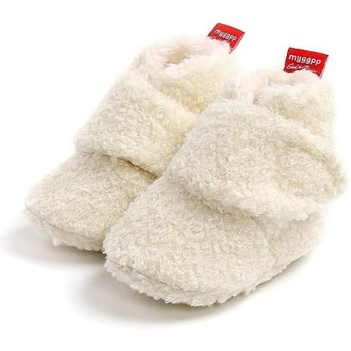 Baby Booties Infant Newborn Boys Girls Slippers Warm Crib Sock Shoes Indoor First Walkers Prewalker