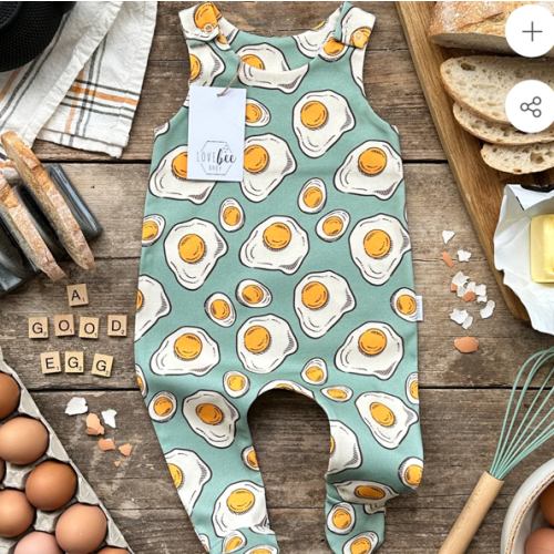 A Good Egg Footed Romper | Ready To Post