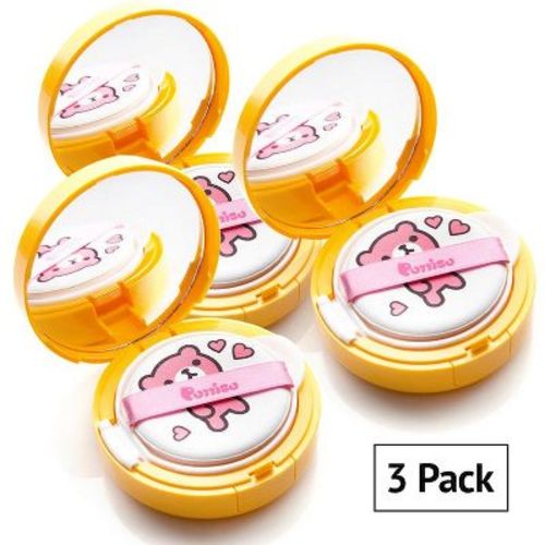 Puttisu Sun Cushion Spf50+ Kids Mineral Sunscreen - Pack Of 3