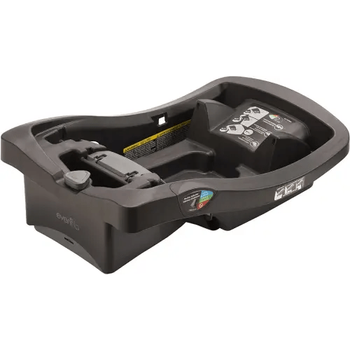 Evenflo LiteMax Infant Car Seat Base, Easy to Install, Versatile and Convenient, Meets All Federal Safety Standards, Durable Construction, Compatible with All LiteMax Infant Seats, Black