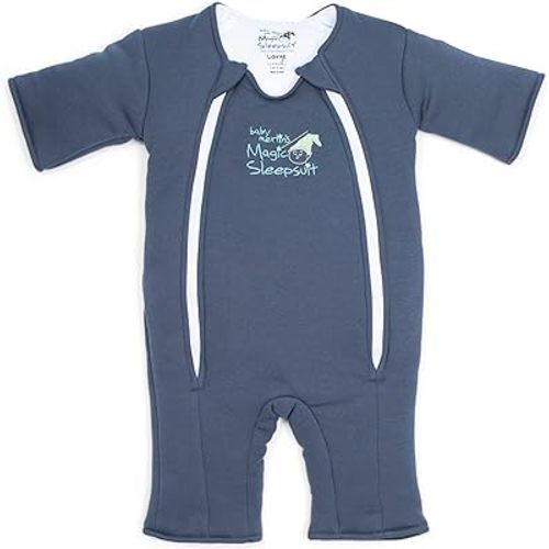 Baby Merlin's Magic Sleepsuit - 100% Cotton Baby Transition Swaddle - Baby Sleep Suit 6-9 Months