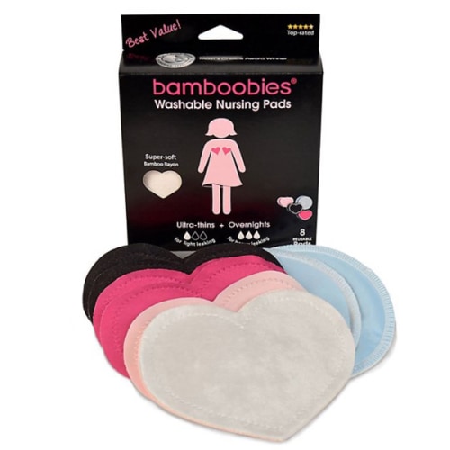 Overnight Reusable & Washable Nursing Pads - Multi-Pack | bamboobies | Bamboobies