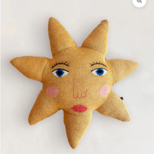 Star Face Pillow