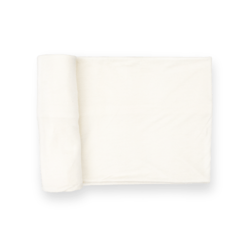 Stretch Knit Swaddle Blanket - White