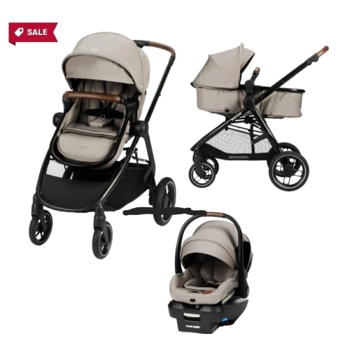 Zelia Luxe 5-in-1 Modular Travel System