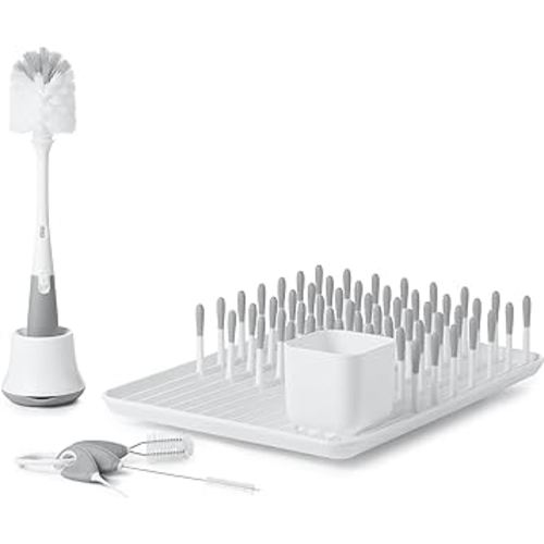 OXO Tot Bottle & Cup Cleaning Set, Gray