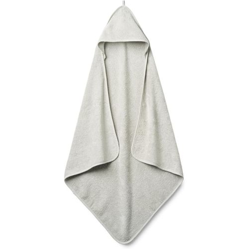 Baby Hooded Towel – Organic Cotton Baby Bath Towels – Baby Towels, Baby Bath Towels for Baby Boy, Baby Girl, 32" x 32" Super-Soft and Absorbent Baby Towels for Newborn (Pearl Grey)