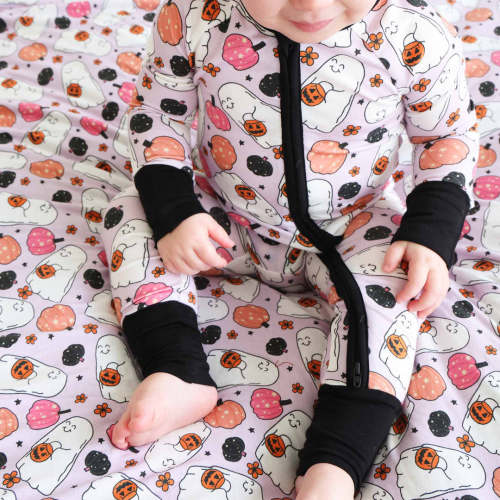 Girly Ghouls Convertible Zip Romper