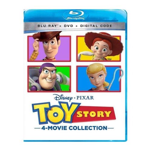 Toy Story: 4-movie Collection (blu-ray + Dvd + Digital)
