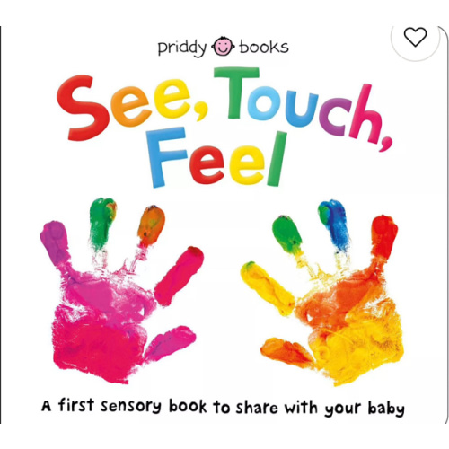 See, Touch, Feel by Roger Priddy Children's Board Book
