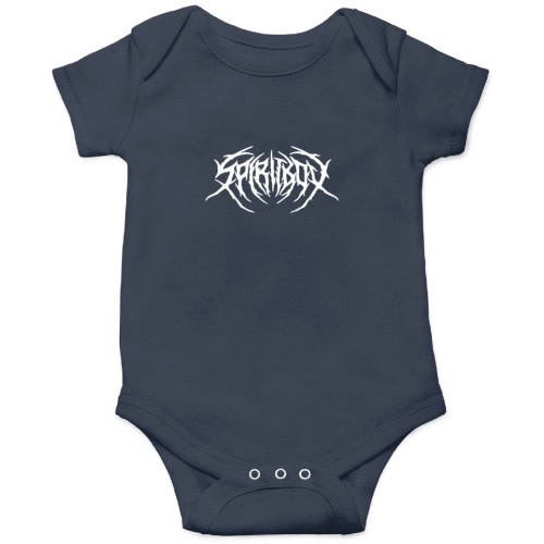 Spiritbox, Black, Metal, Metalcore, spiritbox Onesies Onesies Kids's Short Sleeve Onesie 12M Navy sold by UniqueStudiosSG | SKU 111176368 | Printerval