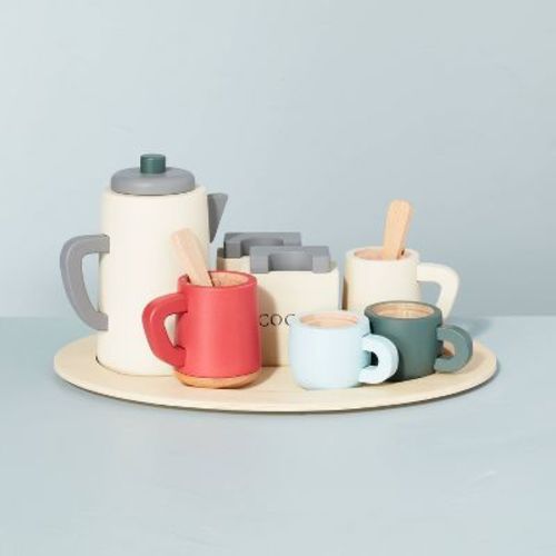 Toy Coffee & Cocoa Food Set - Hearth & Hand™ With Magnolia: Wooden Playset, Pretend Kitchen Accessories