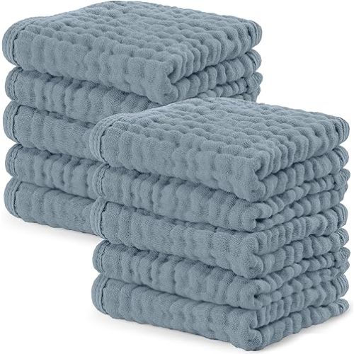 Comfy Cubs Muslin Baby Washcloths