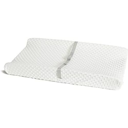 Munchkin® Secure Grip™ Contoured Baby Diaper Changing Pad for Dresser, Includes Cover, Waterproof Pad