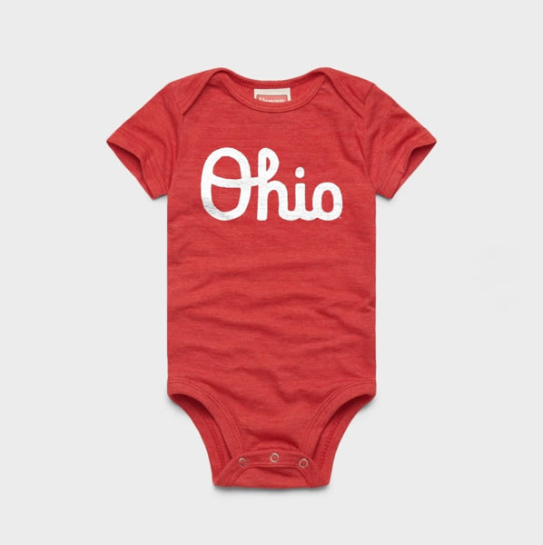 Script Ohio Baby One Piece
