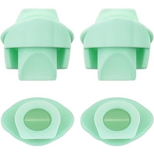 Nenesupply 4pc Duckbill Valves Compatible with Wearable Elvie Breast Pump and Pump Parts Replacement Parts. Made by Nenesupply. Not Original Elvie Valves. Use with Pump Seals.