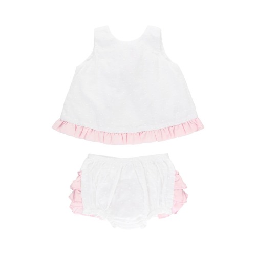 Swiss Dot Swing Top & Bloomers, 18-24M
