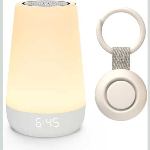 Hatch for Baby Sleep Bundle: Home & Travel Sound Machines Includes Rest 2nd Gen and Portable Hatch Go (Putty)