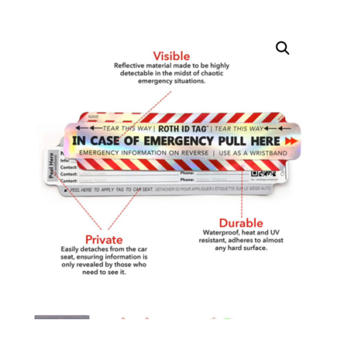 ROTH ID TAG Kit - ROTH ID TAG | Emergency Contact Identification Systems