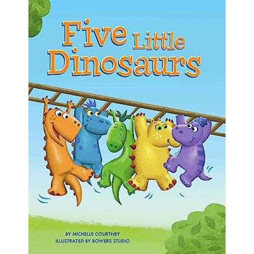Five Little Dinosaurs - Children's Chunky Padded Board Book - Friendship