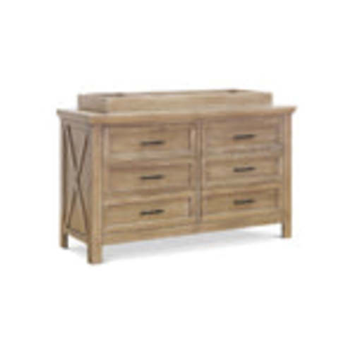 Emory Farmhouse Double Dresser – Westchester Kids and Cribs