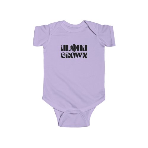 Hawaii Baby Gift Onesie - Aloha Grown - Hawaiian Baby Girl - Newborn Baby Boy - Unisex Kalo Taro Hawaii Onesie - Hawaii Birthday Keiki