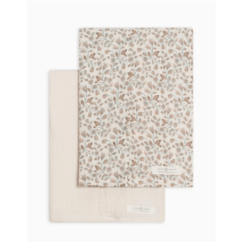 2-Pack Muslin Burp Cloths