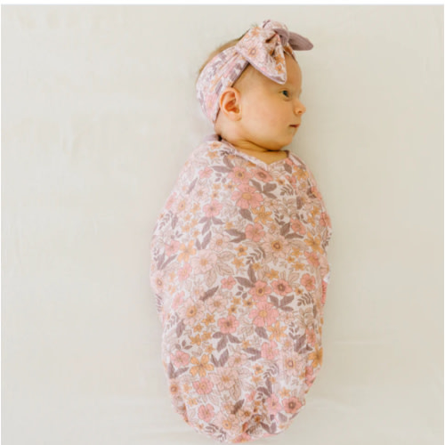 Cocoon Swaddles for Newborn - Shop Swaddles | Mama Coco- Sugar Plums -small