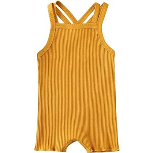 Baby Girl Boy Romper Bodysuit Solid Plain One Piece Jumpsuits Sleeveless One Piece Baby Clothes Outfits Summer