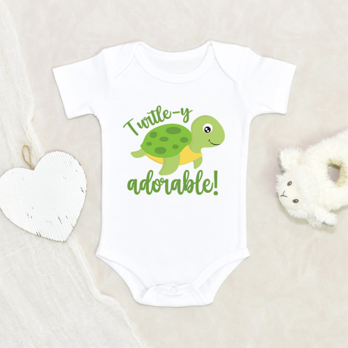 Turtle Baby Clothes - Turtle-y Adorable Clothes - Cute Animals Baby Clothes