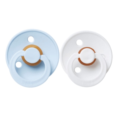 White/Blue, 2 Pack Pacifier