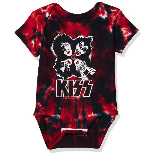 Liquid Blue baby-boys Kiss Faces Burst Onesie