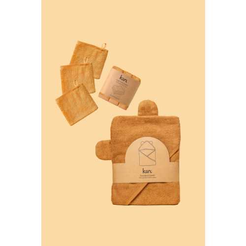 Towel + Wash Cloth Bundle - CARAMEL