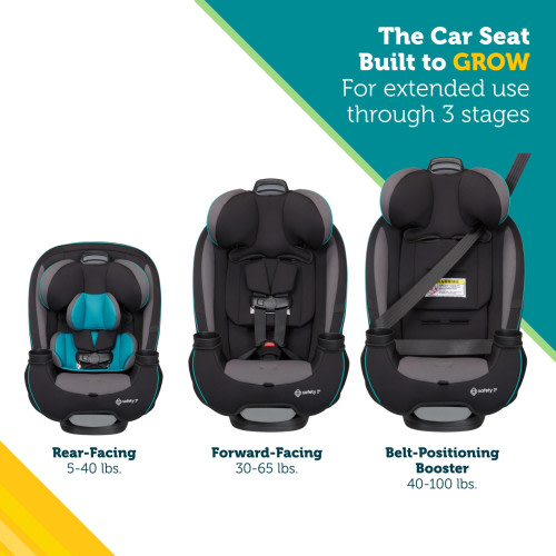 Grow and Go All-in-One Convertible Car Seat - Green Gables