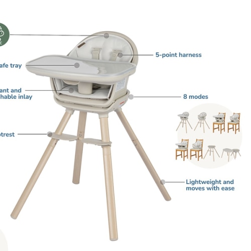 Moa 8 in 1 High Chair