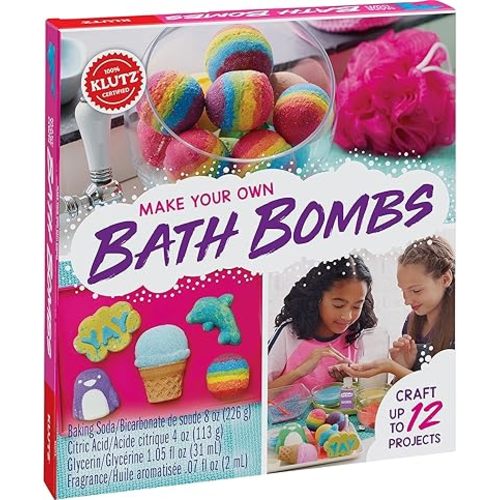 KLUTZ Make Your Own Bath Bombs Activity Kit