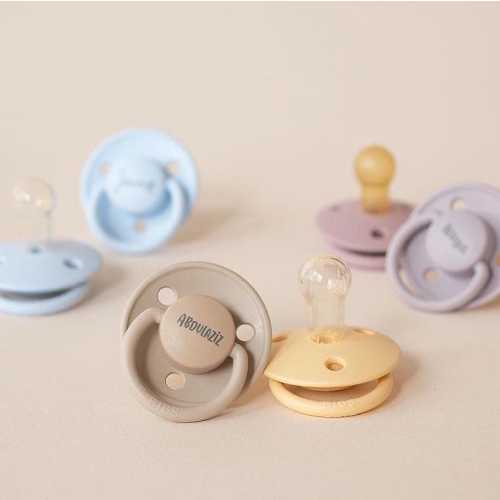 Personalised BIBS De Lux One Size Pacifier | Silicone Soother
