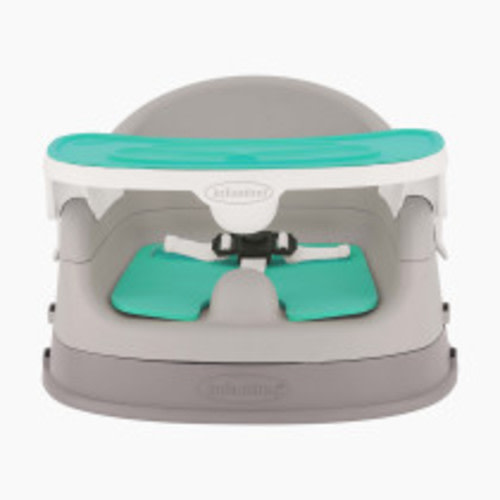 Infantino Grow-With-Me 3-in-1 Feeding Booster Deluxe - Teal, Grey