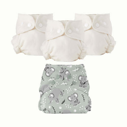 Organic Cloth Diaper Bundle Starter – Esembly