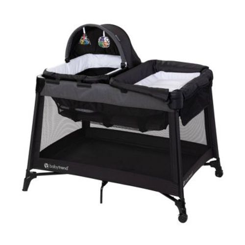 Baby Trend Willow Nursery Center Travel Playard - Cosmic Black